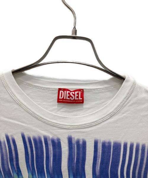 DIESEL（ディーゼル）DIESEL (ディーゼル) Tシャツ ホワイト サイズ:不明（実寸をご確認ください）の古着・服飾アイテム