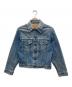 LEVI'S（リーバイス）の古着「98年製 3rdタイプデニムジャケット」｜ブルー
