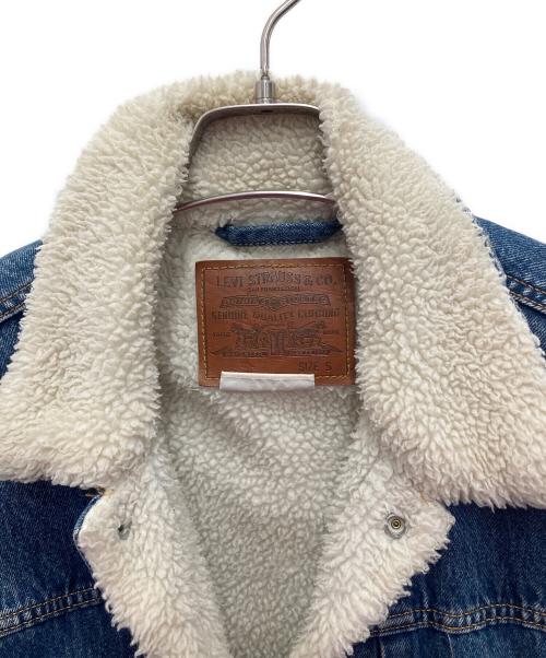 LEVI'S PReMIUM（リーバイス プレミアム）LEVI'S PReMIUM (リーバイス プレミアム) シェルパトラッカージャケット ブルー サイズ:Sの古着・服飾アイテム