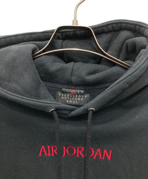 JORDAN（ジョーダン）JORDAN (ジョーダン) Air Jdn Fleece L/S Hoodie ブラック サイズ:Mの古着・服飾アイテム