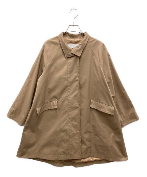 JOURNAL STANDARD（ジャーナルスタンダード）JOURNAL STANDARD (ジャーナルスタンダード) スタンドカラーテントコート ベージュ サイズ:36の古着・服飾アイテム