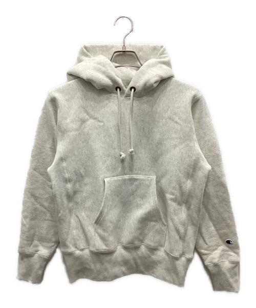 Champion（チャンピオン）Champion (チャンピオン) プルオーバーパーカー ベージュ サイズ:M 未使用品の古着・服飾アイテム