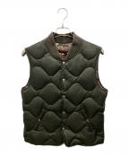 ）の古着「リバーシブルダウンベスト」｜カーキ