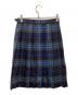 O'NEIL OF DUBLIN (オニールオブダブリン) チェック柄ラップスカート ブルー サイズ:8：7000円