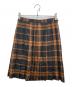 O'NEIL OF DUBLIN (オニールオブダブリン) チェック柄ラップスカート ブラウン×グリーン サイズ:38：7000円