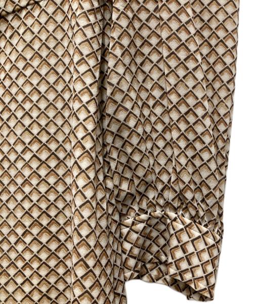 TORY BURCH（トリーバーチ）TORY BURCH (トリーバーチ) ブラウスワンピース ベージュ サイズ:2の古着・服飾アイテム