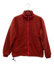 mont-bell（モンベル）の古着「POLARTECフリースジャケット」｜レッド