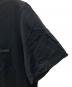 中古・古着 PRADA (プラダ) PRADA LOGO POCKET TEE/プラダロゴポケットティー ブラック サイズ:XL：6000円