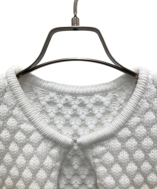 maison de Dolce.（メゾンドドルチェ）maison de Dolce. (メゾンドドルチェ) ファーリーニット ホワイト サイズ:Fの古着・服飾アイテム