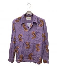 WACKO MARIA（ワコマリア）の古着「20SS タイガー総柄ハワイアンシャツ」｜パープル