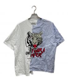 Onitsuka Tiger（オニツカタイガー）の古着「GRAPHIC TEE」｜ホワイト×ブルー