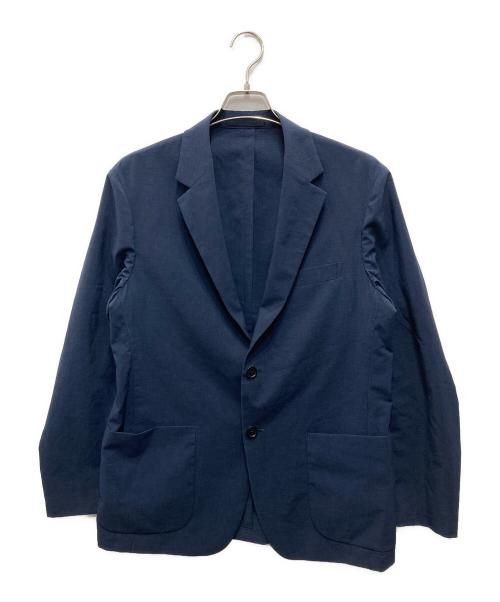 UNITED ARROWS（ユナイテッドアローズ）UNITED ARROWS (ユナイテッドアローズ) ポリエステル/T＆T シングル２ボタンジャケット ネイビー サイズ:XLの古着・服飾アイテム