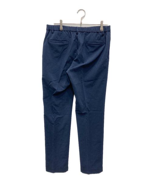 UNITED ARROWS（ユナイテッドアローズ）UNITED ARROWS (ユナイテッドアローズ) ポリエステル/T＆T ノープリーツパンツ ネイビー サイズ:XLの古着・服飾アイテム
