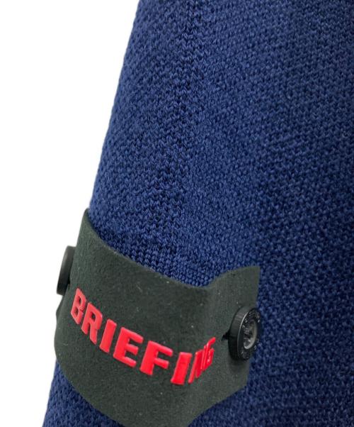 BRIEFING（ブリーフィング）BRIEFING (ブリーフィング) ニットパーカー ネイビー サイズ:XLの古着・服飾アイテム