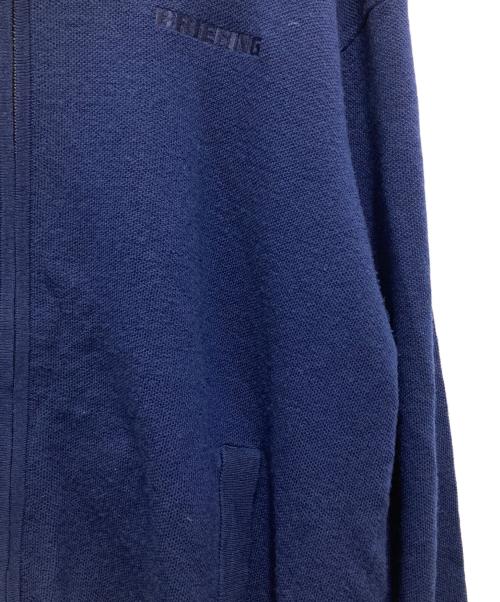 BRIEFING（ブリーフィング）BRIEFING (ブリーフィング) ニットパーカー ネイビー サイズ:XLの古着・服飾アイテム