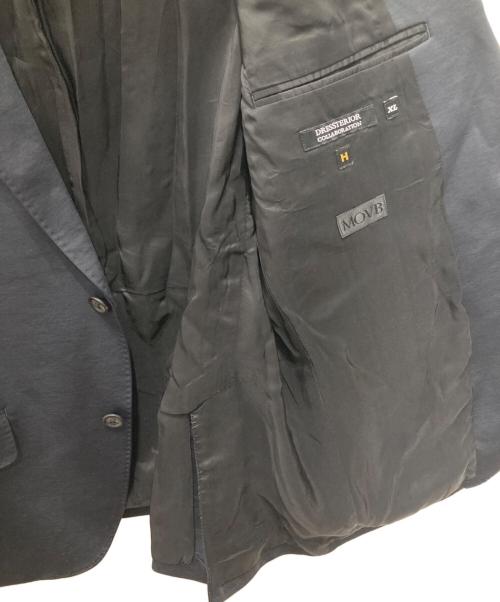 DRESSTERIOR（ドレステリア）DRESSTERIOR (ドレステリア) MOVB (モーヴ) 干場義雅 (ホシバ ヨシマサ) Duplex Cottonセットアップスーツ ネイビー サイズ:XLの古着・服飾アイテム