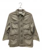 ARMY upper hightsアーミーアッパーハイツ）の古着「ミリタリージャケット」｜ベージュ