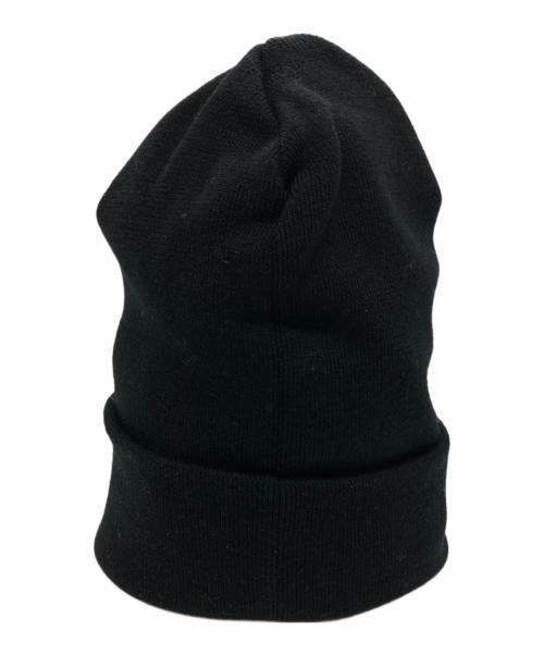 N°21（ヌメロヴェントゥーノ）N°21 (ヌメロヴェントゥーノ) ニット帽 ブラックの古着・服飾アイテム