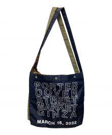 PORTER（ポーター）の古着「GINZA EXCLUSIVE HUNTING BAG/ギンザ・エクスクルーシブ・ハンティング・バッグ」｜マルチカラー