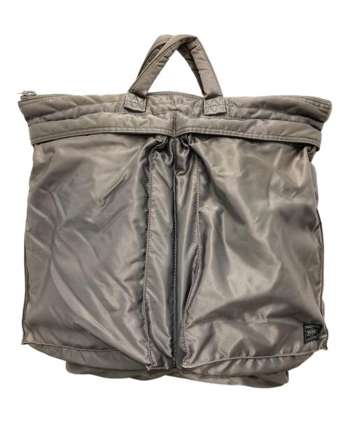 PORTER（ポーター）PORTER (ポーター) 2WAY HELMETBAG/ツーウェイ・ヘルメットバッグ グレーの古着・服飾アイテム