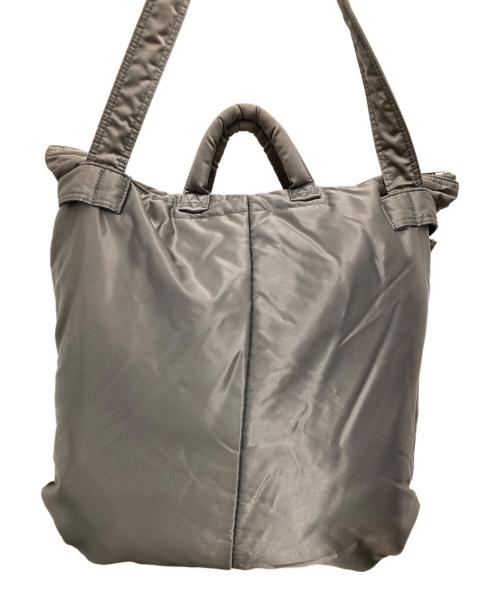 PORTER（ポーター）PORTER (ポーター) 2WAY HELMETBAG/ツーウェイ・ヘルメットバッグ グレーの古着・服飾アイテム