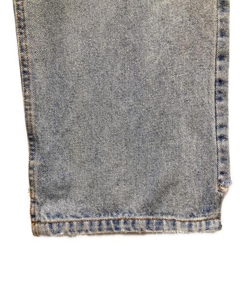 YENN（イエン）YENN (イエン) HIGH RISE TUCK WIDE PANTS/ハイライズ・タック・ワイド・パンツ ブルー サイズ:38の古着・服飾アイテム