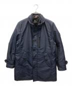 BLACK LABEL CRESTBRIDGEブラックレーベル クレストブリッジ）の古着「ダウンライナー付コート」｜ネイビー