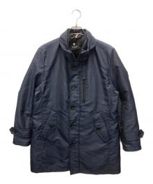 BLACK LABEL CRESTBRIDGE（ブラックレーベル クレストブリッジ）の古着「ダウンライナー付コート」｜ネイビー