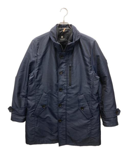 BLACK LABEL CRESTBRIDGE（ブラックレーベル クレストブリッジ）BLACK LABEL CRESTBRIDGE (ブラックレーベル クレストブリッジ) ダウンライナー付コート ネイビー サイズ:LLの古着・服飾アイテム