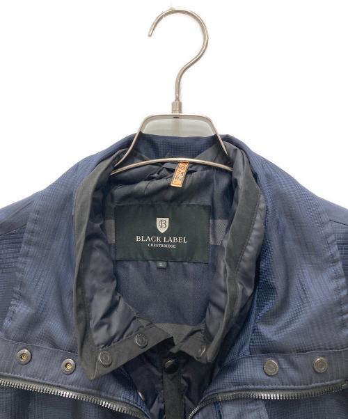 BLACK LABEL CRESTBRIDGE（ブラックレーベル クレストブリッジ）BLACK LABEL CRESTBRIDGE (ブラックレーベル クレストブリッジ) ダウンライナー付コート ネイビー サイズ:LLの古着・服飾アイテム