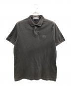 STONE ISLANDストーンアイランド）の古着「ポロシャツ」｜グレー