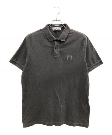 028【未使用】STONE  ストーン アイランド ポロシャツ 長袖 STONE ISLAND（ストーン アイランド） 長袖ポロシャツ 22002SL ORGANIC