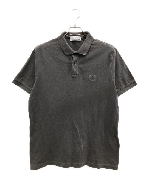 STONE ISLAND（ストーンアイランド）STONE ISLAND (ストーンアイランド) ポロシャツ グレー サイズ:XLの古着・服飾アイテム