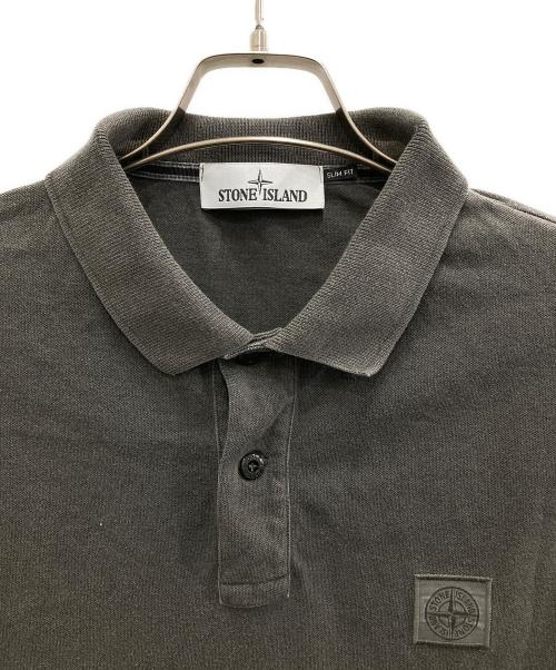 STONE ISLAND（ストーンアイランド）STONE ISLAND (ストーンアイランド) ポロシャツ グレー サイズ:XLの古着・服飾アイテム