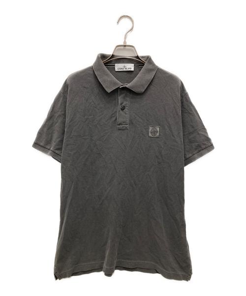 STONE ISLAND（ストーンアイランド）STONE ISLAND (ストーンアイランド) ポロシャツ グレー サイズ:XXLの古着・服飾アイテム