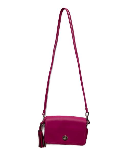 COACH（コーチ）COACH (コーチ) ショルダーバッグ ショッキングピンクの古着・服飾アイテム