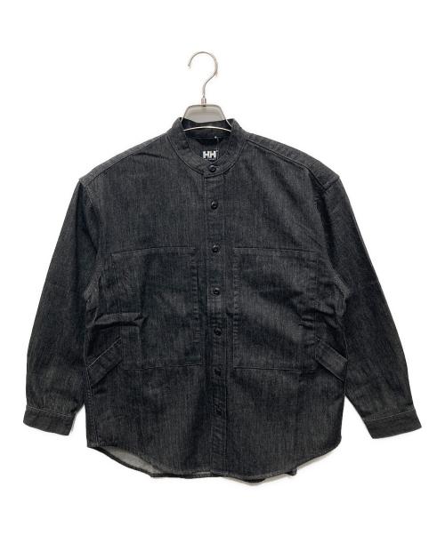 HELLY HANSEN（ヘリーハンセン）HELLY HANSEN (ヘリーハンセン) フレームプルーフデニムシャツ グレー サイズ:M 未使用品の古着・服飾アイテム
