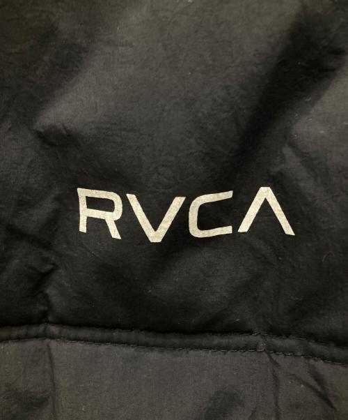 RVCA（ルーカ）RVCA (ルーカ) HOODED MOUNTAIN PUFFER JACKET/フーデッド マウンテン パファー ジャケット ブラック サイズ:Sの古着・服飾アイテム