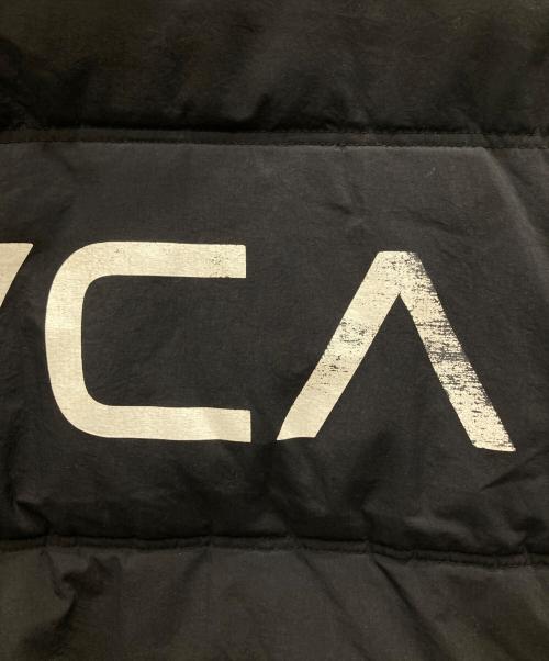 RVCA（ルーカ）RVCA (ルーカ) HOODED MOUNTAIN PUFFER JACKET/フーデッド マウンテン パファー ジャケット ブラック サイズ:Sの古着・服飾アイテム
