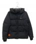 RVCA（ルーカ）の古着「HOODED MOUNTAIN PUFFER JACKET/フーデッド マウンテン パファー ジャケット」｜ブラック