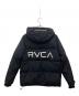 RVCA (ルーカ) HOODED MOUNTAIN PUFFER JACKET/フーデッド マウンテン パファー ジャケット ブラック サイズ:S：7000円