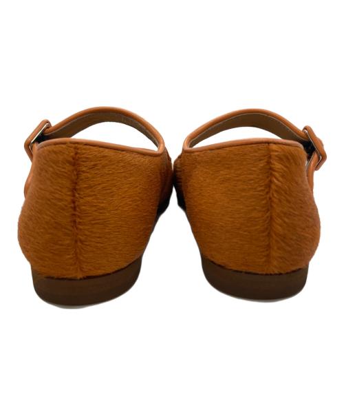 STEVEN ALAN（スティーブンアラン）STEVEN ALAN (スティーブンアラン) ハラコパンプス オレンジ サイズ:36の古着・服飾アイテム