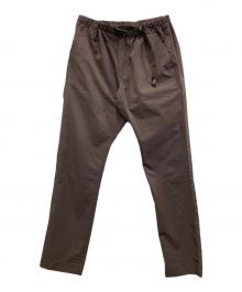 GRAMICCI×green label relaxing（グラミチ×グリーンレーベルリラクシング）の古着「別注ソロテックスストレッチパンツ」｜ブラウン