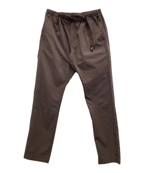 GRAMICCI（グラミチ）GRAMICCI (グラミチ) green label relaxing (グリーンレーベルリラクシング) 別注ソロテックスストレッチパンツ ブラウン サイズ:Mの古着・服飾アイテム