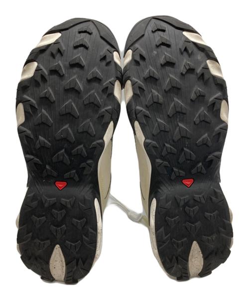 SALOMON（サロモン）SALOMON (サロモン) SPEEDVERSE PRG/プログレッシブ　ピー・アール・ジー アイボリー×グレー×グリーン サイズ:26.5の古着・服飾アイテム