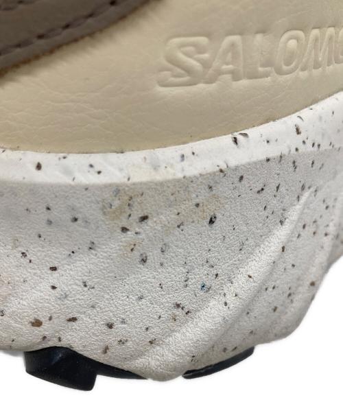 SALOMON（サロモン）SALOMON (サロモン) SPEEDVERSE PRG/プログレッシブ　ピー・アール・ジー アイボリー×グレー×グリーン サイズ:26.5の古着・服飾アイテム