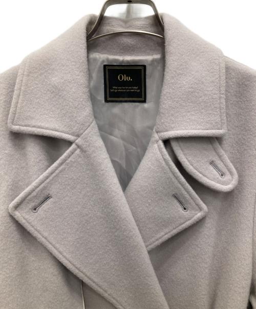 Olu.（オルドット）Olu. (オルドット) 3wayウールコート グレー サイズ:Fの古着・服飾アイテム