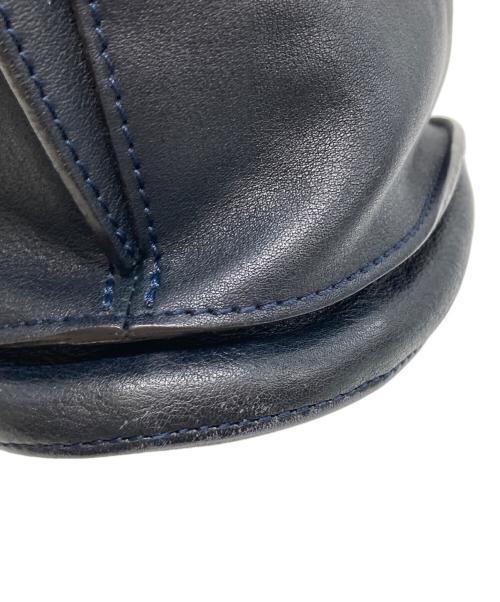 LONGCHAMP（ロンシャン）LONGCHAMP (ロンシャン) 3D LEATHER HOBO/スリーディー・レザー・ホーボー ブラックの古着・服飾アイテム