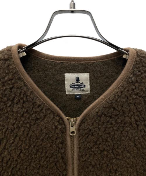 coldbreaker（コールドブレーカー）coldbreaker (コールドブレーカー) ボアジャケット ベージュ サイズ:XSの古着・服飾アイテム