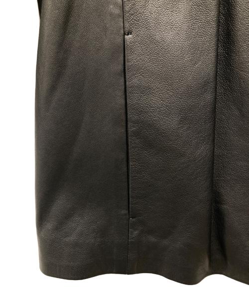 UNITED ARROWS（ユナイテッドアローズ）UNITED ARROWS (ユナイテッドアローズ) ラムレザージャケット ブラック サイズ:Mの古着・服飾アイテム